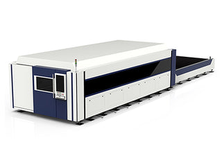 Máquina de corte por láser de mesa de intercambio