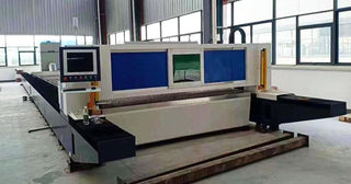 15kw fiber laser cutting machine price wigh gantry type size 2.5m-12m - qllaser
