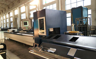 Máquina de corte por láser de tubo de carga automática JCT2632