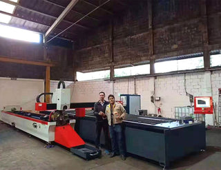 Máquina de corte a laser de estrutura aberta JLNS4020