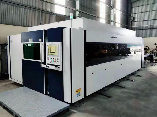 JLMD6025 máquina de corte a laser de extração de poeira particionada